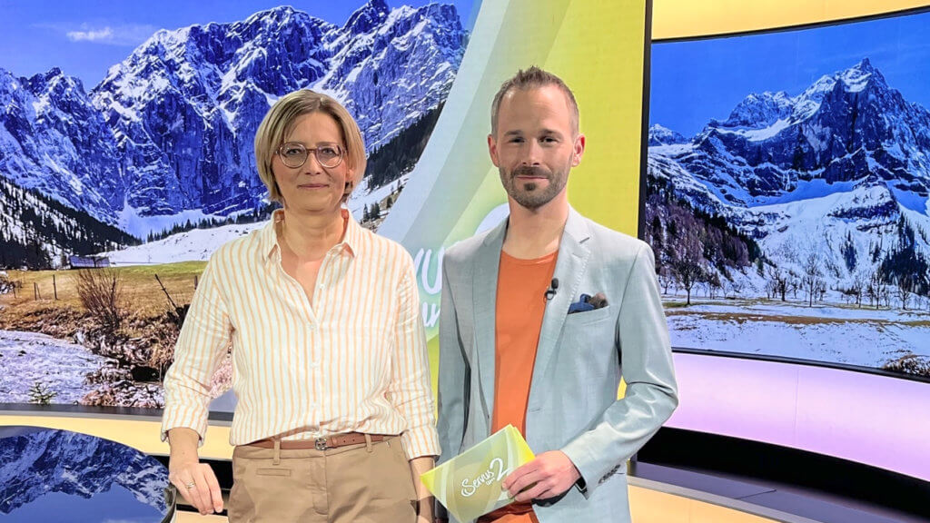 AVOS-Diätologin Brigitte Böhm-Klabischnig ist bei Servus TV im Studio zu Gast.