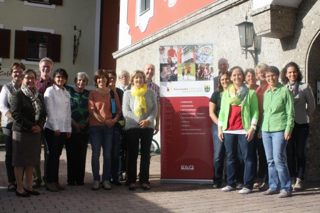 Vernetzungstreffen der Gesunden Gemeinden in Saalfelden