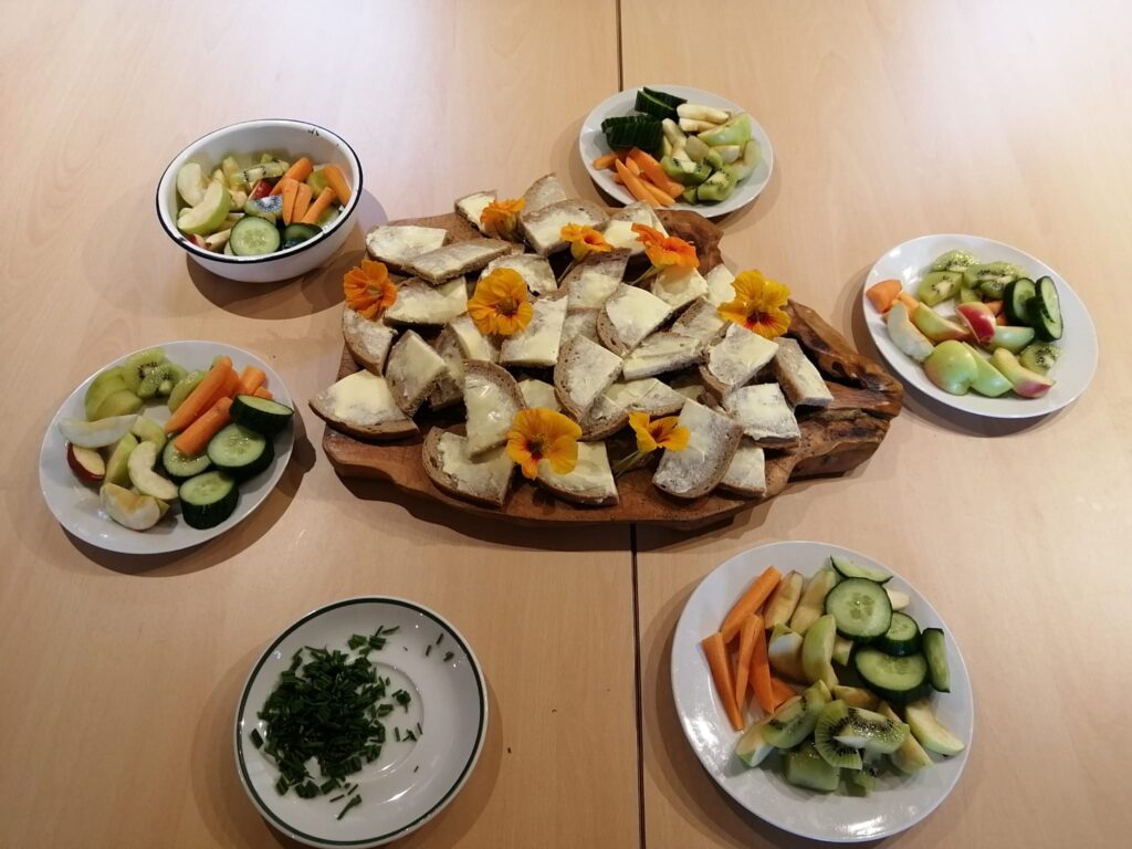 gemeinsame Jause