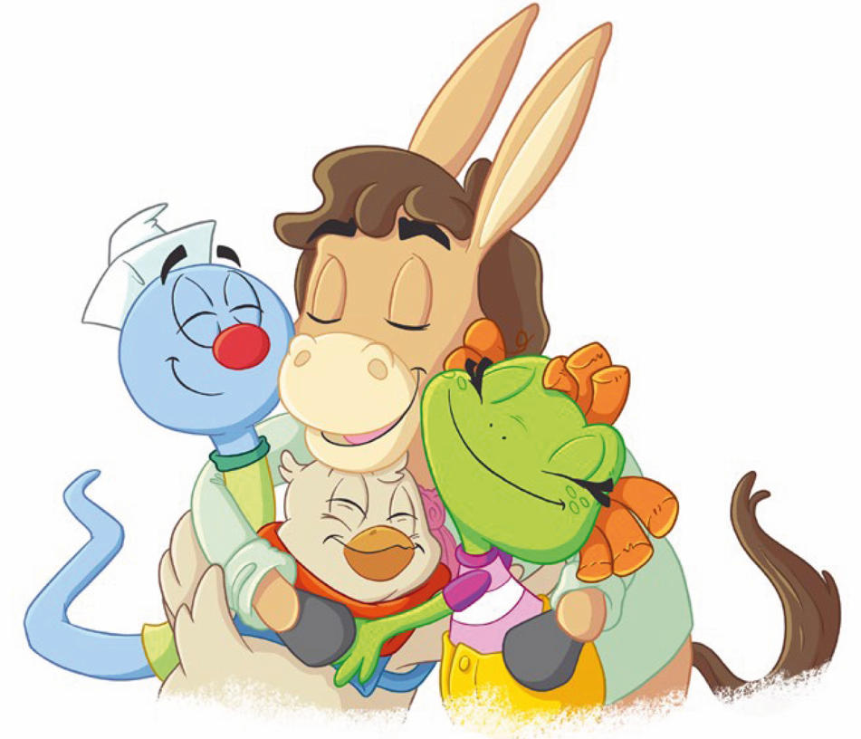 Bakabu auf der verrückten Bewegungsinsel