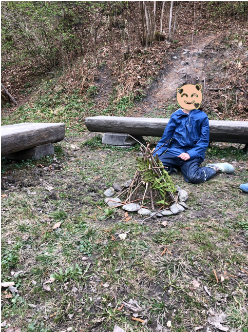 Ein Tipi für die Waldfeen